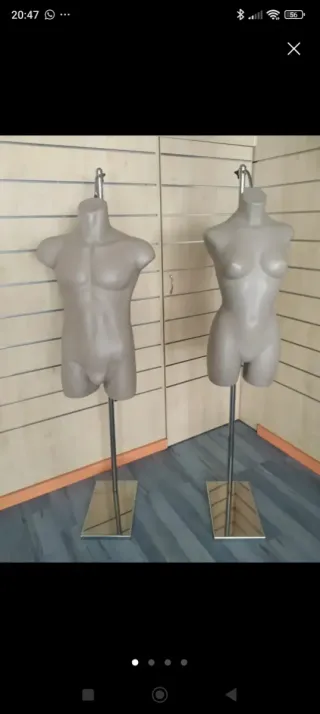 Maniquíes Torso Hombre y Mujer