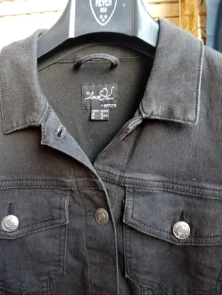 Chaqueta tejana mujer