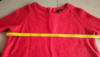 Jersey H&M Mohair de color naranja.