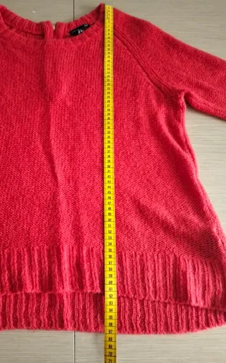 Jersey H&M Mohair de color naranja.