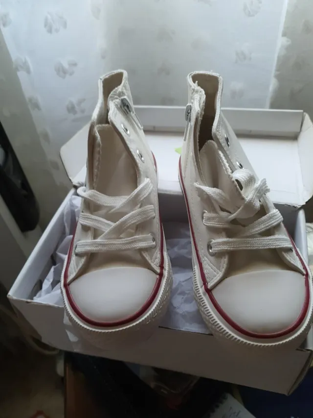 Zapatillas Converse para niña/niño N 27 piel