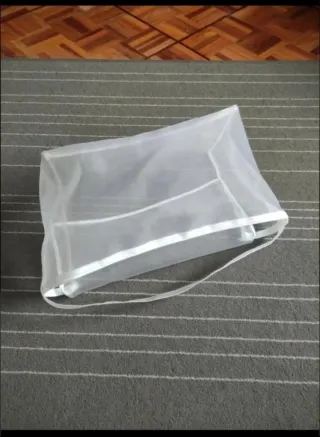 Bolso y mantita de bebé azul