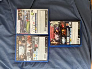 Pack 3 Juegos PS4: Battlefield, FIFA 21, Naruto