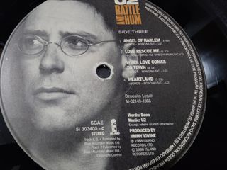 Vinilo U2 Rattle and Hum