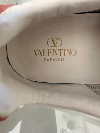 Zapatillas Valentino Garavani Talla 42 Blancas