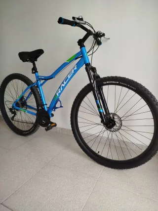 Bicicleta Montaña 29 Racer Azul, modelo 275.