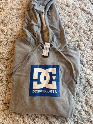 Sudadera DC Shoes Gris Talla L Nueva