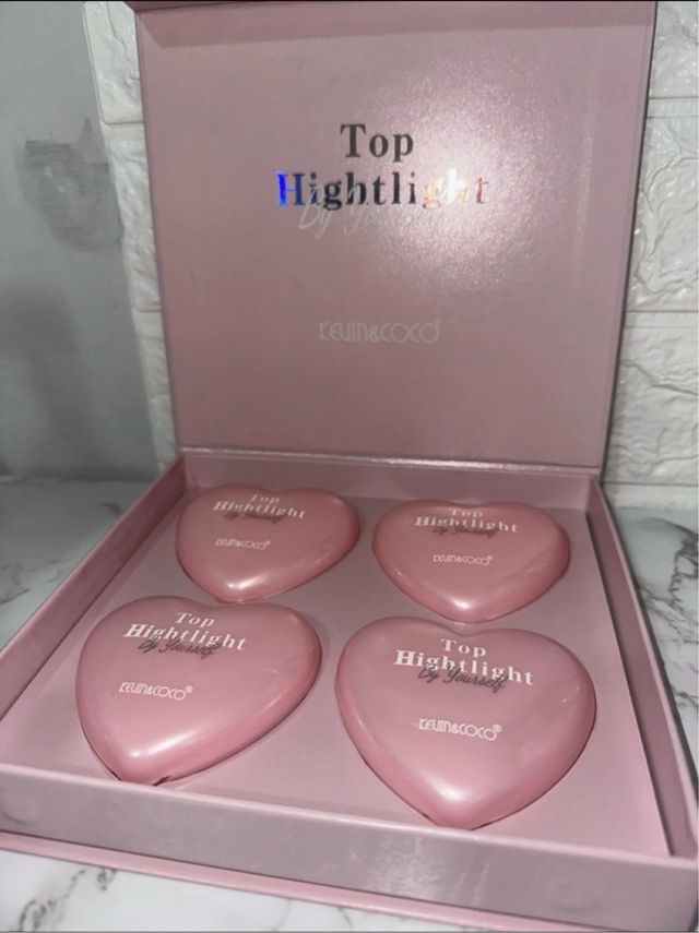 Set 4 Illuminanti Cuore Prun&Coco