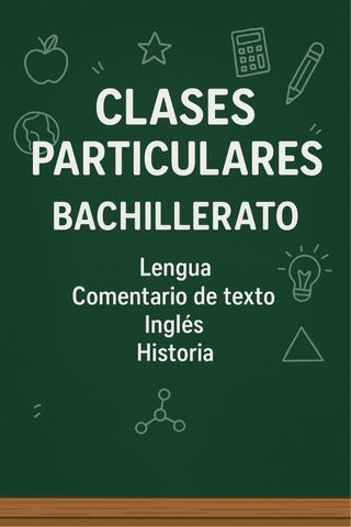 Clases particulares de bachillerato