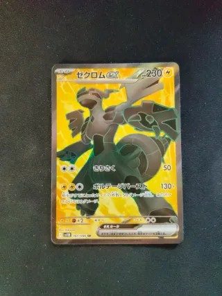 Carta Pokémon Zekrom EX 161/086 SR Carta en Japoné