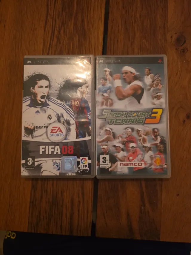Lote PSP: FIFA 08 y Smash Court Tennis 3
