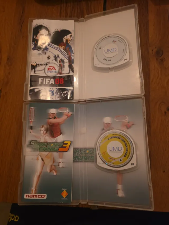 Lote PSP: FIFA 08 y Smash Court Tennis 3