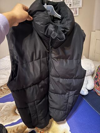 Chaleco negro talla única
