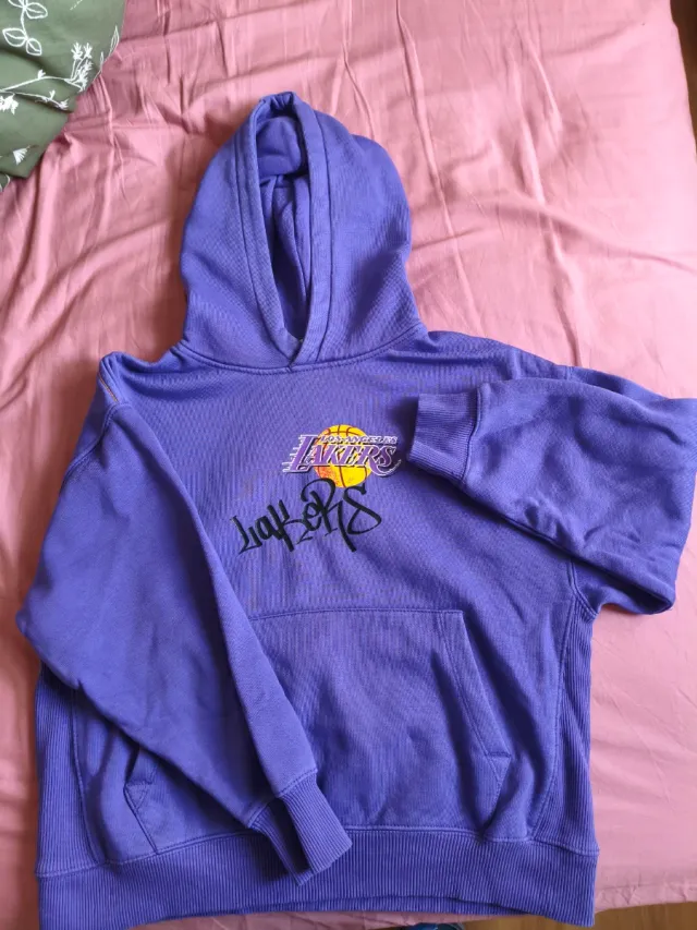 Sudadera Morada Zara Niño Talla M