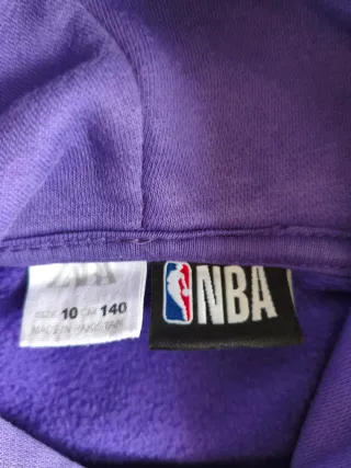 Sudadera Morada Zara Niño Talla M