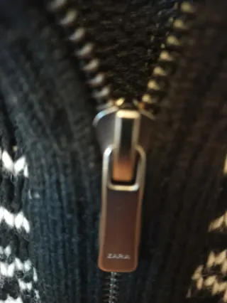 Chaqueta Zara Man con cremallera