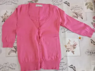 Chaqueta Zara Rosa Talla S/M