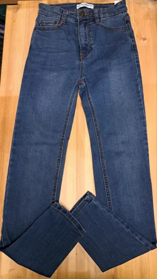 Lote 2 Vaqueros Pull&Bear Azul Talla 32