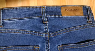 Lote 2 Vaqueros Pull&Bear Azul Talla 32