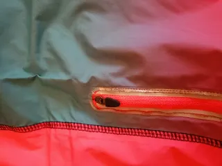 Cortavientos degradado azul y rosa