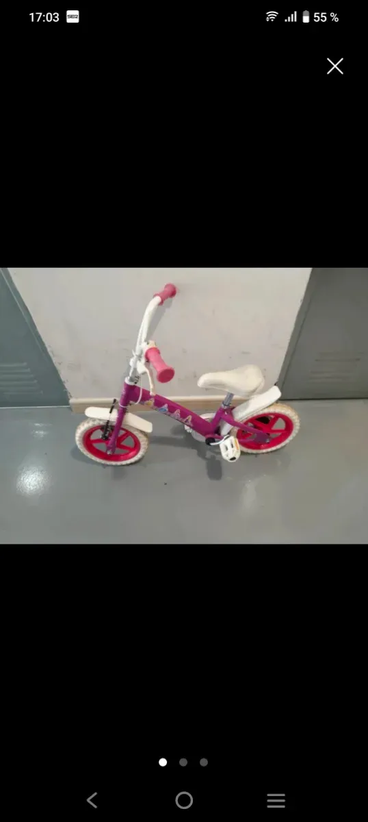 Bicicleta Disney para Menina