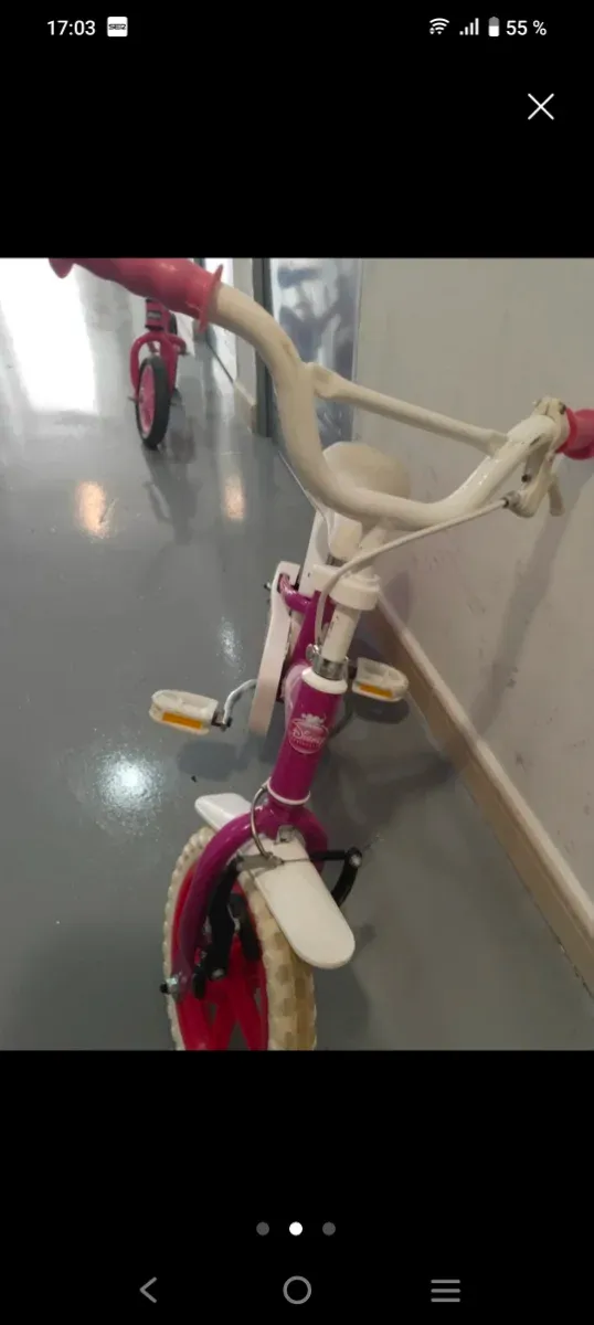 Bicicleta Disney para Menina