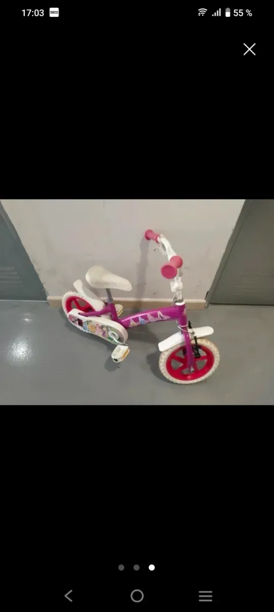Bicicleta Disney para Menina