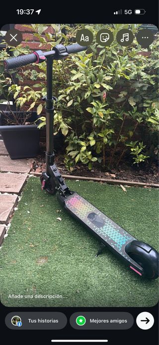 Patinete eléctrico infantil