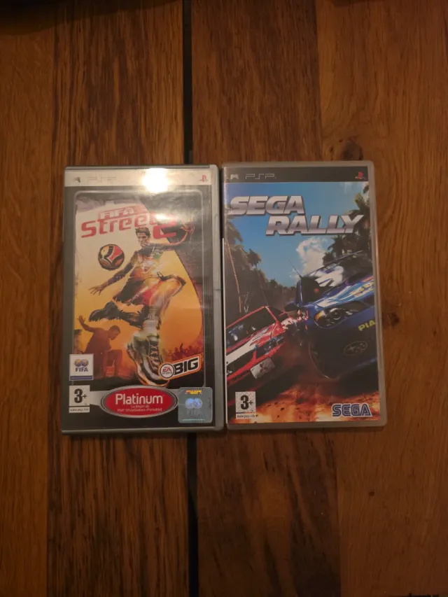 Lote 2 Juegos PSP: FIFA Street & Sega Rally