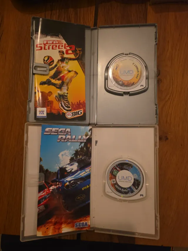 Lote 2 Juegos PSP: FIFA Street & Sega Rally