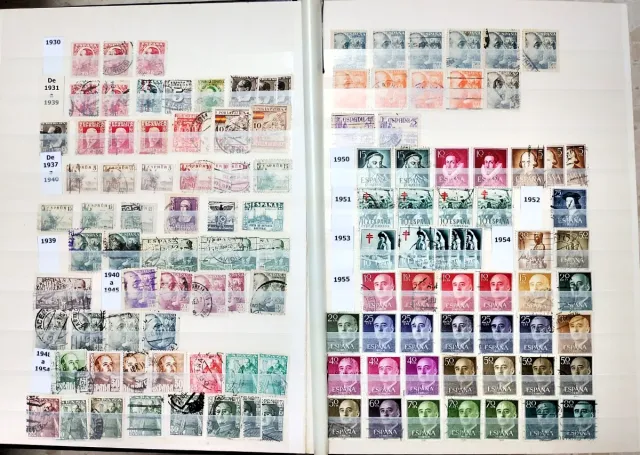 Album 1000 Francobolli Spagna. Dal 1850 al 2020