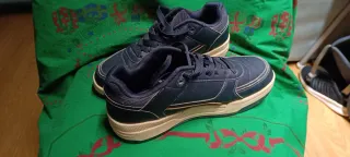 Zapatillas Champion Azul y Beige