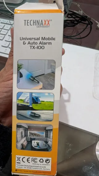 TECHNAXX TX-100 Alarma Móvil Universal