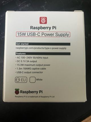 Fuente Alimentación Raspberry Pi 15W USB-C