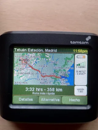 GPS TomTom ONE Classic con accesorios