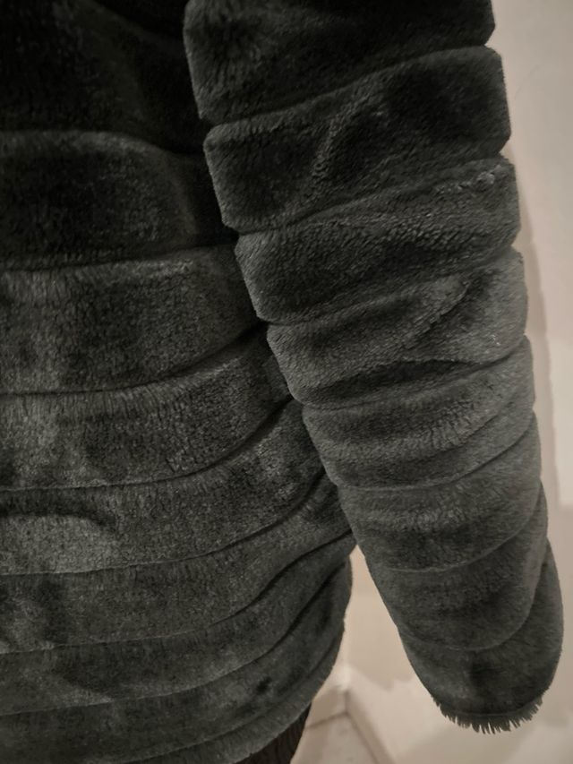 Giacca donna grigia con cappuccio