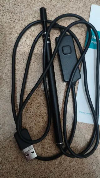 ZEUUE Endoscopio Limpieza Oídos USB HD microscopio