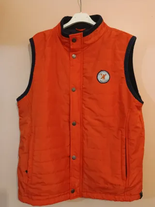 Chaleco naranja Hollister Talla L