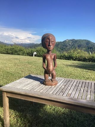 Statua africana in legno
