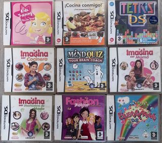 Lote 9 Juegos Nintendo DS