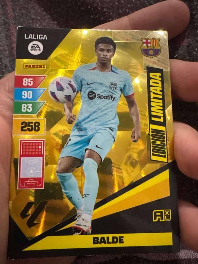 Carta Fútbol Balde Edición Limitada