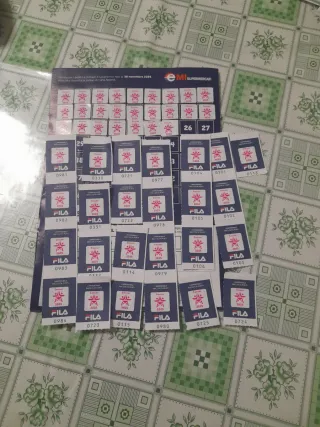 Numero 56 Bollini Fila per Premi Fila.