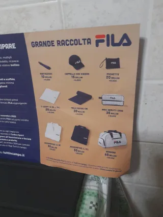 Numero 56 Bollini Fila per Premi Fila.