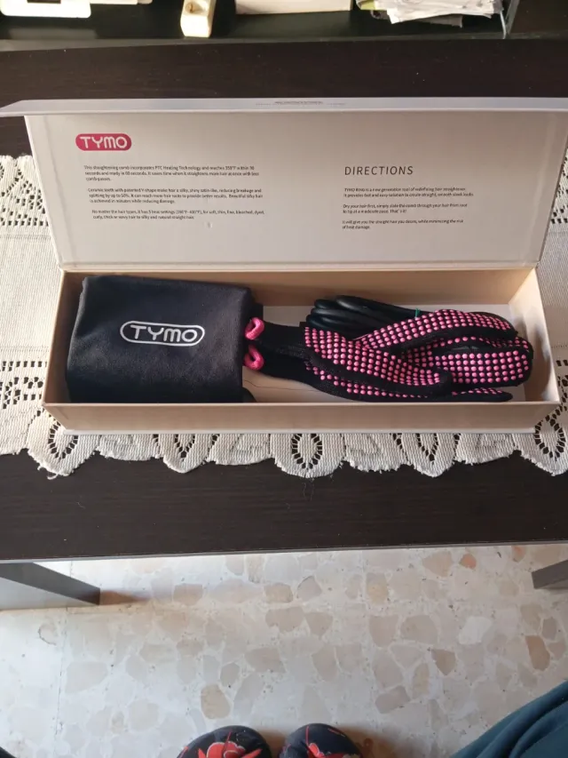 Plancha Pelo TYMO RING Oro Blanco