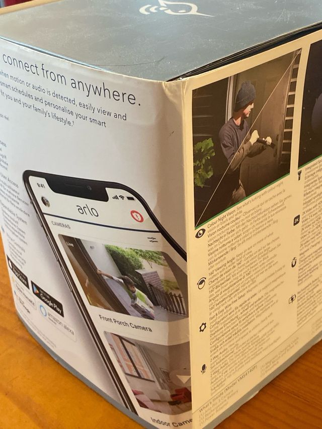 Arlo Pro 3 Cámara Seguridad 2K QHD