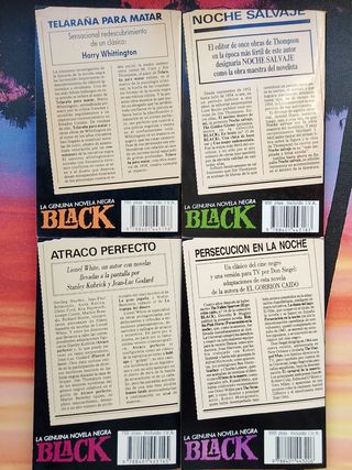 La genuina novela negra Black