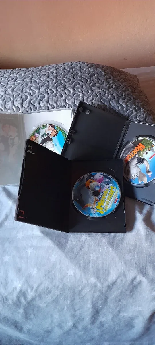 Lote 3 DVDs Películas Animadas Español