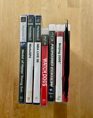 Lote 6 Juegos PS2 y PS3