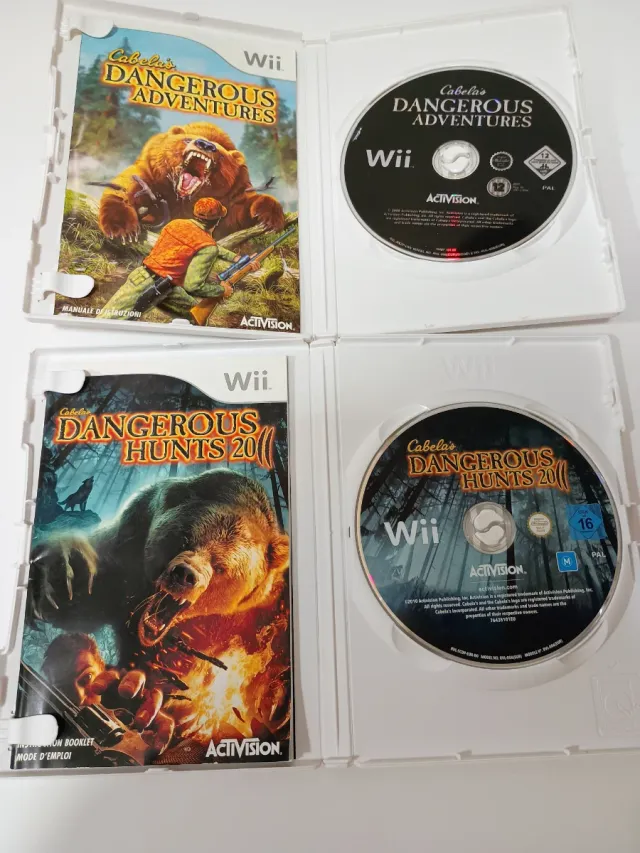 Confezione 4 Giochi Wii