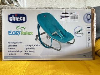 Hamaca bebé Chicco plegable azul